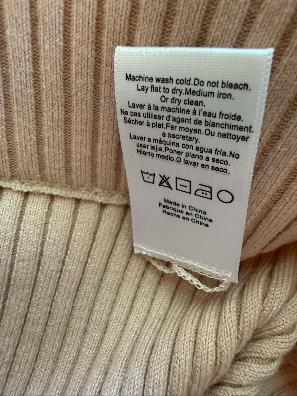 Lunya Cozy Cotton Silk Ribbed Leggings NWT Small Blush Pink - Picture 8 of 8